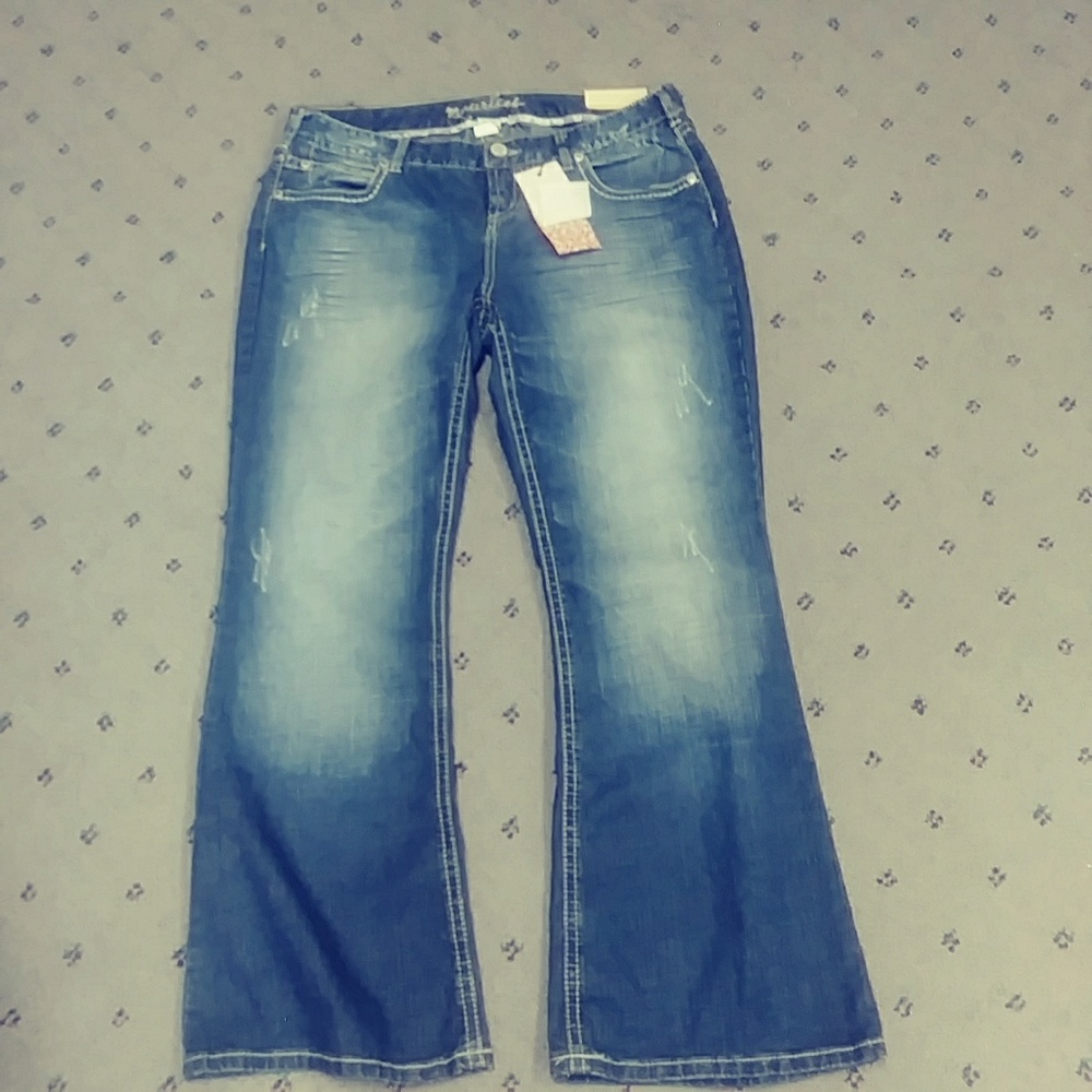 NWT MAURICES WOMENS JEANS SIZE 14 SHORT